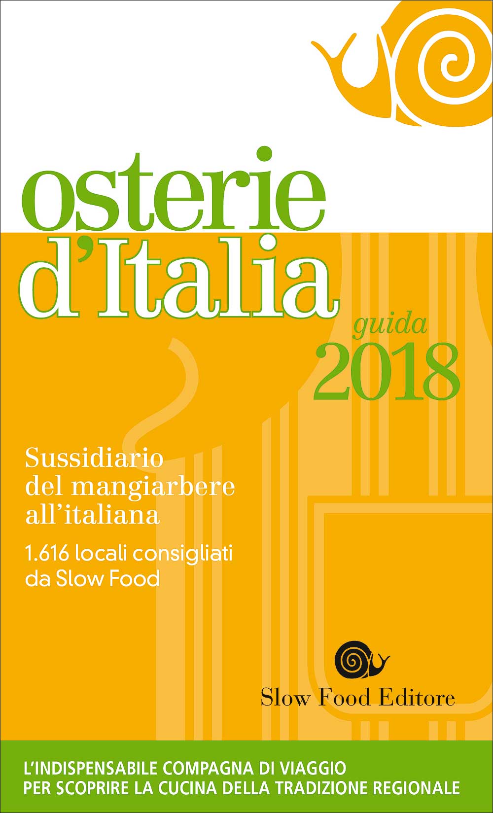 Osterie Italia 2018 copertina